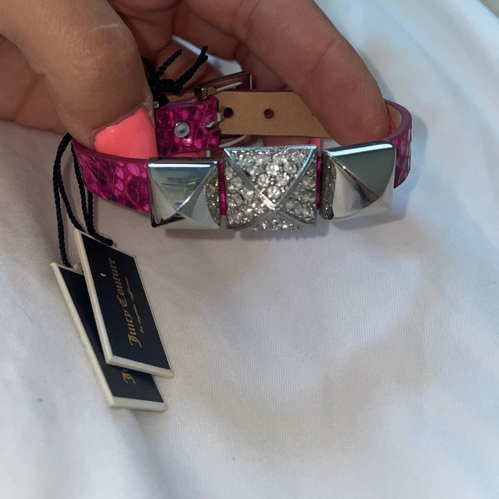NWT juicy couture pyramid watch strap